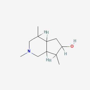 molecular formula C11H21NO B1199915 红花素 CAS No. 145307-22-8