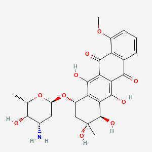 molecular formula C26H29NO10 B1199925 Feudomycin D CAS No. 80930-59-2