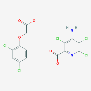 molecular formula C14H7Cl5N2O5-2 B1199931 Sangor CAS No. 37339-60-9