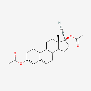 (17beta)-17-(Acetyloxy)-17-ethynylestra-3,5-dien-3-yl acetate