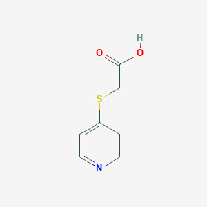 molecular formula C7H7NO2S B119994 (4-吡啶硫基)乙酸 CAS No. 10351-19-6