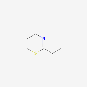 4H-1,3-Thiazine, 5,6-dihydro-2-ethyl-