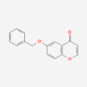 molecular formula C16H12O3 B11999522 6-(Benzyloxy)-4H-chromen-4-one 