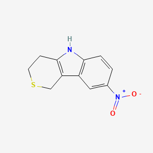 8-Nitro-1,3,4,5-tetrahydrothiopyrano[4,3-b]indole