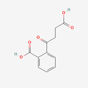 molecular formula C11H10O5 B1199955 2-琥珀酰苯甲酸酯 CAS No. 27415-09-4