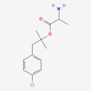 molecular formula C13H18ClNO2 B1199957 Alaproclate CAS No. 60719-82-6
