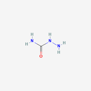 molecular formula CH5N3O B1199961 Semicarbazide CAS No. 57-56-7