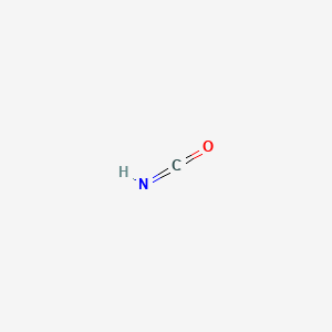 molecular formula HNCO<br>CHNO B1199962 Isocyanic acid CAS No. 75-13-8