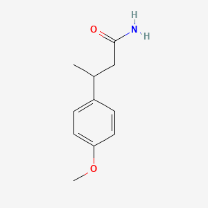 3-(4-Methoxyphenyl)butanamide