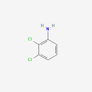 molecular formula C6H5Cl2N<br>(C6H3)Cl2(NH2)<br>C6H5Cl2N B1199977 2,3-Dichloroaniline CAS No. 27134-27-6
