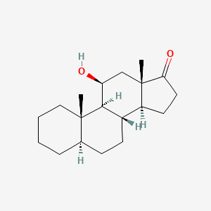B1199990 11Beta-hydroxy-5alpha-androstan-17-one CAS No. 7152-51-4