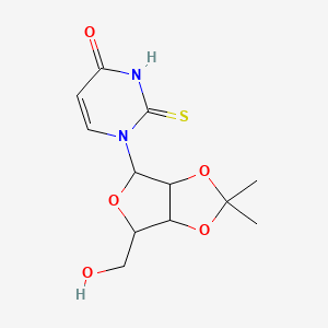 1-(6-(hydroxymethyl)-2,2-dimethyltetrahydrofuro[3,4-d][1,3]dioxol-4-yl)-2-thioxo-2,3-dihydropyrimidin-4(1H)-one