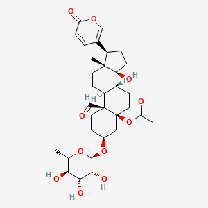 molecular formula C32H44O11 B1200000 Lanceotoxin B 