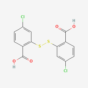 2,2'-Disulfanediylbis(4-chlorobenzoic acid)