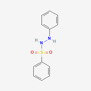 molecular formula C12H12N2O2S B12000151 N'-phenylbenzenesulfonohydrazide CAS No. 6596-69-6