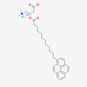 3-(12-Pyren-1-yldodecanoyloxy)-4-(trimethylazaniumyl)butanoate