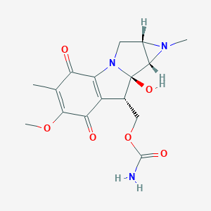 molecular formula C16H19N3O6 B120002 9-表丝裂霉素 B CAS No. 13164-90-4