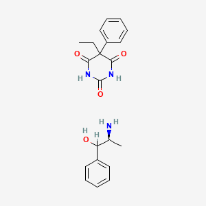 molecular formula C21H25N3O4 B1200030 Falepsin CAS No. 56343-96-5