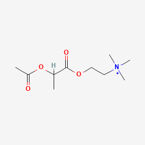 molecular formula C10H20NO4+ B1200046 阿克拉托尼 CAS No. 55077-25-3