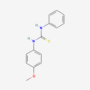 N-(4-Methoxyphenyl)-N'-phenylthiourea