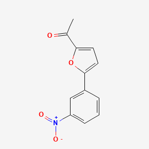 1-(5-(3-Nitrophenyl)furan-2-yl)ethanone