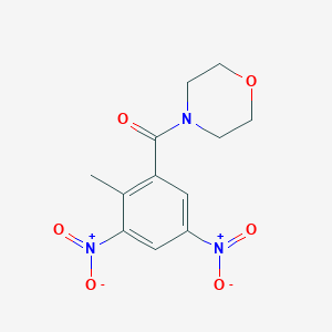 (2-Methyl-3,5-dinitrophenyl)(morpholin-4-yl)methanone