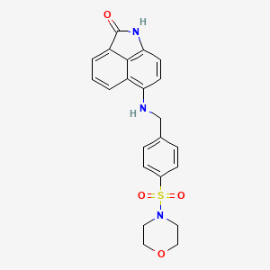 6-[[4-(4-Morpholinylsulfonyl)benzyl]amino]benzo[CD]indol-2(1H)-one