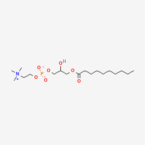 B1200132 1-O-Decylpropanediyl-3-phosphorylcholine CAS No. 13757-83-0