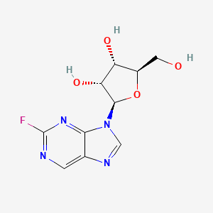 molecular formula C10H11FN4O4 B1200135 2-Fluoronebularine CAS No. 34597-42-7