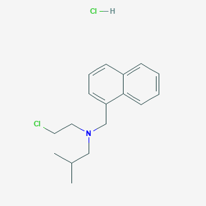 N-sec-Butyl-N-(2-chloroethyl)-1-naphthalenemethylamine hydrochloride