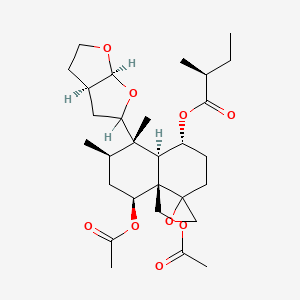 molecular formula C29H44O9 B1200151 Ajugavensin A CAS No. 140400-73-3