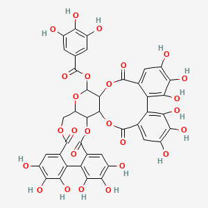molecular formula C41H28O26 B1200161 1-O-Galloylpedunculagin 