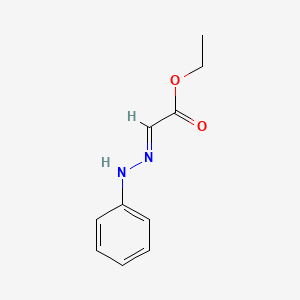 (E)-ethyl 2-(2-phenylhydrazono)acetate