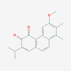 molecular formula C20H20O3 B1200169 Multiorthoquinone 