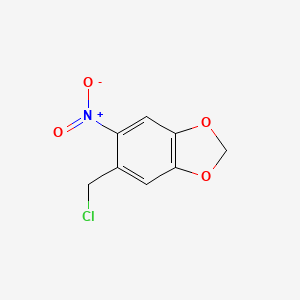 5-(Chloromethyl)-6-nitro-1,3-benzodioxole