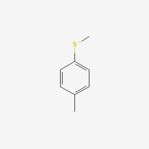 molecular formula C8H10S B1200211 甲基对甲苯硫醚 CAS No. 623-13-2