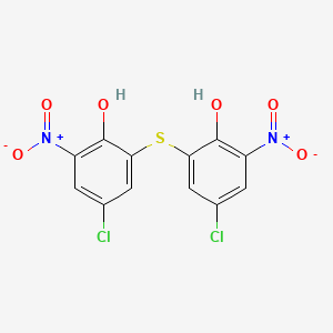 B1200212 Phenol, 2,2'-thiobis[4-chloro-6-nitro- CAS No. 852-20-0