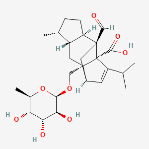 molecular formula C26H38O8 B1200219 4'-O-去甲基索达林 