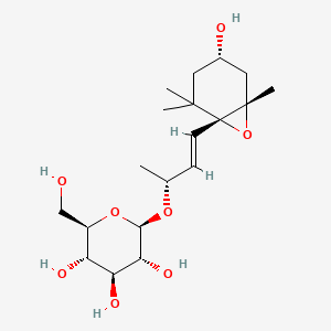 molecular formula C19H32O8 B1200221 异构叶苷 