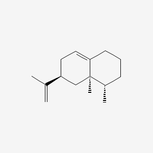 molecular formula C15H24 B1200228 (+)-Aristolochene CAS No. 123408-96-8