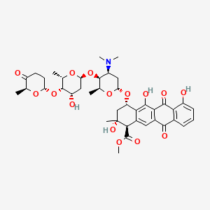 molecular formula C41H51NO15 B1200232 光力霉素 A CAS No. 78173-92-9
