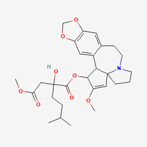 molecular formula C28H37NO8 B1200240 Desoxyharringtonin 
