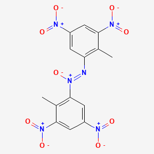 molecular formula C14H10N6O9 B1200251 4,4',6,6'-Tetranitro-2,2'-azoxytoluene 