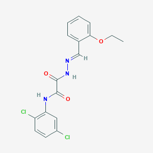 N-(2,5-Dichlorophenyl)-2-(2-(2-ethoxybenzylidene)hydrazino)-2-oxoacetamide