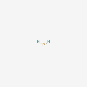 molecular formula H2P- B1200255 Phosphanide CAS No. 16050-72-9