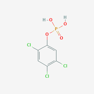 2,4,5-Trichlorophenyl dihydrogen phosphate