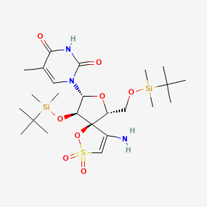 molecular formula C24H43N3O8SSi2 B1200257 Tsao-T CAS No. 141781-17-1