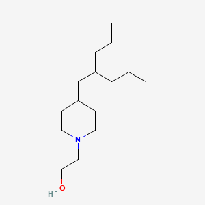 molecular formula C15H31NO B1200263 八羟基倍半萜醇 CAS No. 71138-71-1