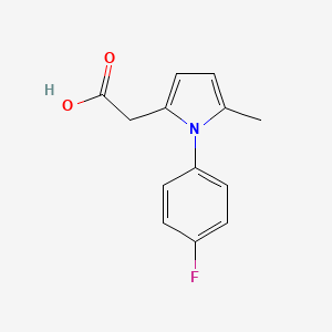 1H-Pyrrole-2-acetic acid, 1-(4-fluorophenyl)-5-methyl-