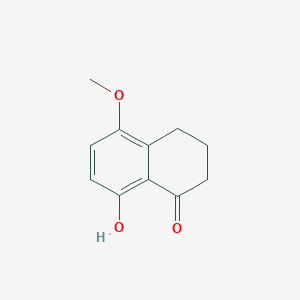 1(2H)-Naphthalenone, 3,4-dihydro-8-hydroxy-5-methoxy-